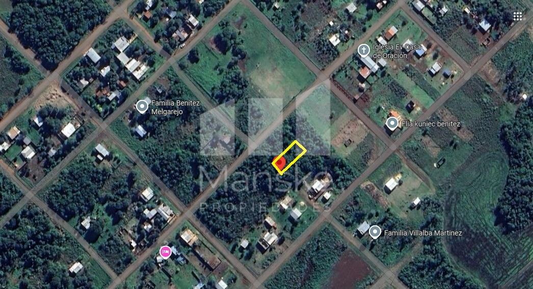 Lote de 360m² en el Barrio Arroyo Porã